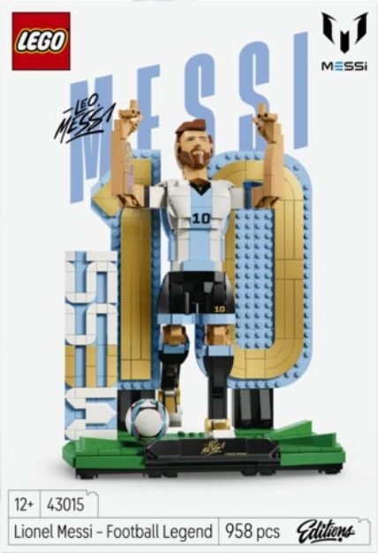 Bild von LEGO® Editions Football - 43015 Lionel Messi – Fußballlegende