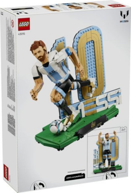 Bild von LEGO® Editions Football - 43015 Lionel Messi – Fußballlegende