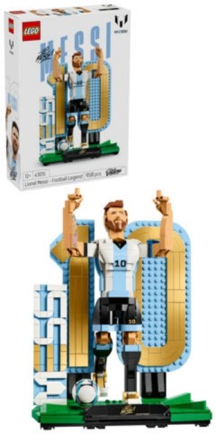 Bild von LEGO® Editions Football - 43015 Lionel Messi – Fußballlegende