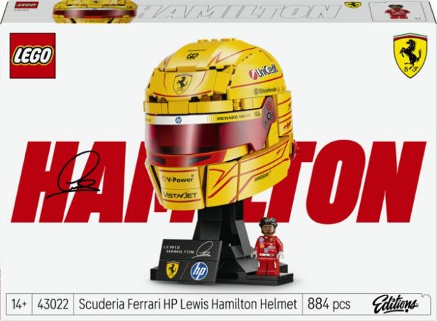 Bild von LEGO® Editions Formula 1 - 43022 Scuderia Ferrari HP Lewis Hamilton Helm