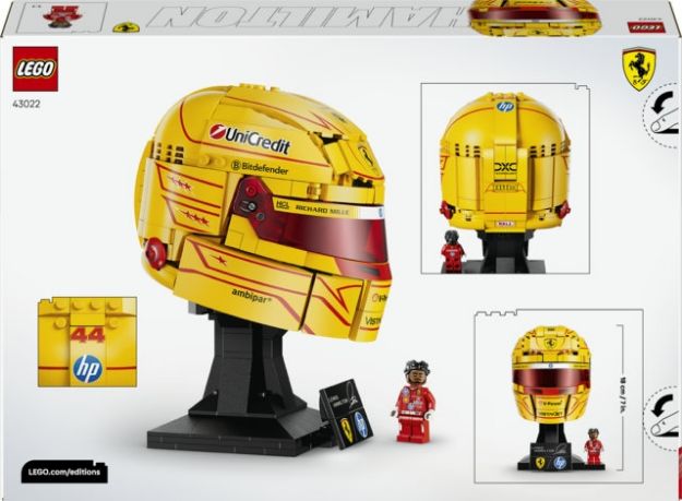Bild von LEGO® Editions Formula 1 - 43022 Scuderia Ferrari HP Lewis Hamilton Helm