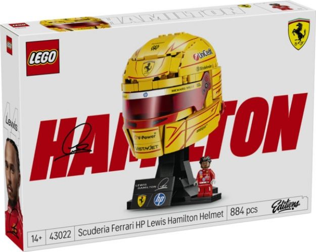 Bild von LEGO® Editions Formula 1 - 43022 Scuderia Ferrari HP Lewis Hamilton Helm