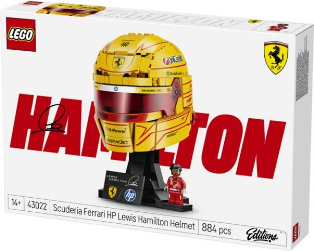Bild von LEGO® Editions Formula 1 - 43022 Scuderia Ferrari HP Lewis Hamilton Helm