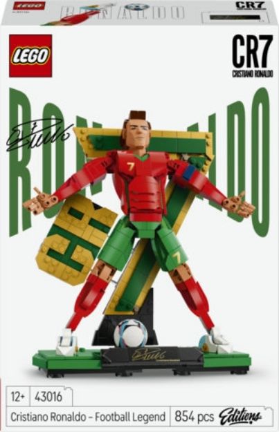 Bild von LEGO® Editions Football - 43016 Cristiano Ronaldo – Fußballlegende