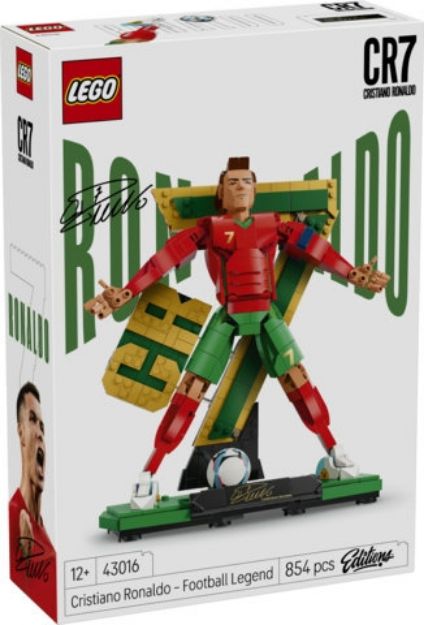 Bild von LEGO® Editions Football - 43016 Cristiano Ronaldo – Fußballlegende