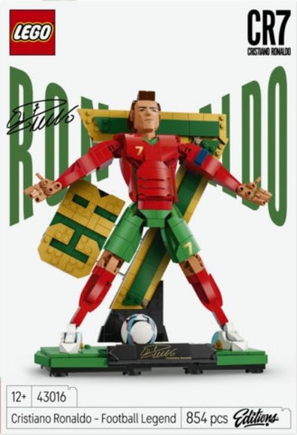 Bild von LEGO® Editions Football - 43016 Cristiano Ronaldo – Fußballlegende
