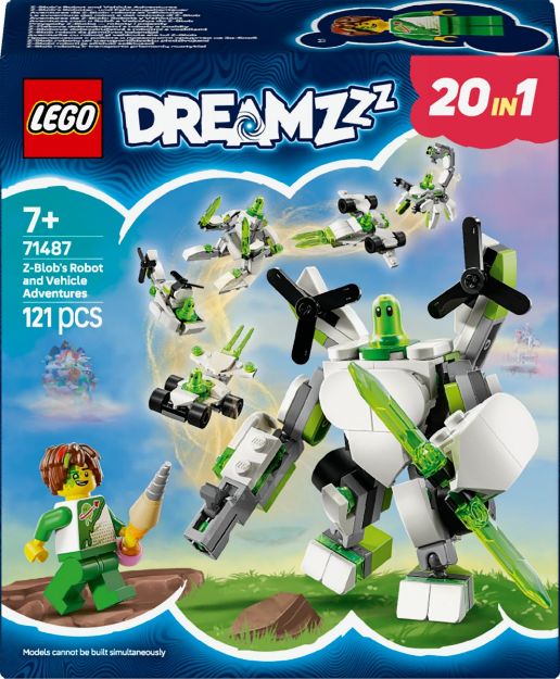 Bild von LEGO® DREAMZzz - 71487 Z-Blob's Roboter- und Fahrzeugabenteuer