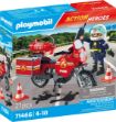 Bild von Playmobil Feuerwehrmotorrad am Unfallort