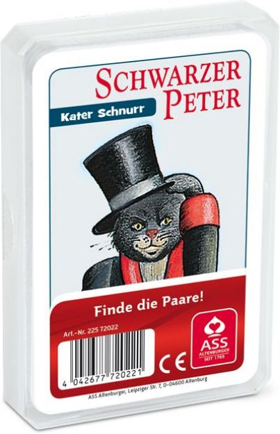 Bild von ASS Schwarzer Peter Kater Schnurr. Kartenspiel - 22572022