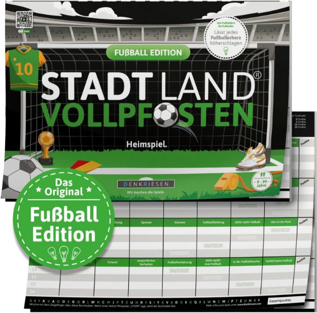 Bild von SLV Fußball Edition Heimspiel A4 50 Blatt