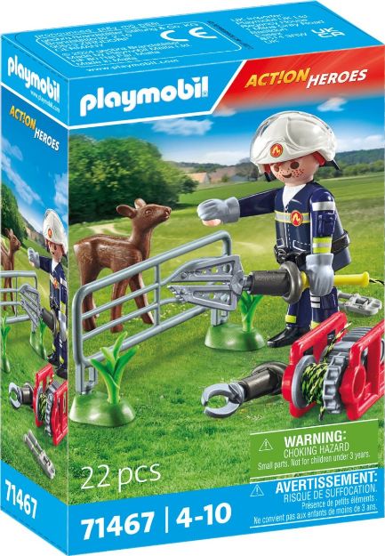 Bild von Playmobil Feuerwehr-Tierrettung