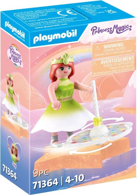Bild von PLAYMOBIL 71364 Himmlischer Regenbogenkreisel mit Prinzessin