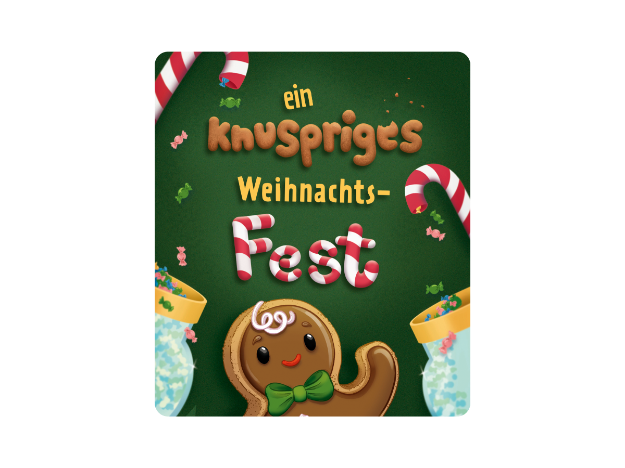 Bild von VÖ 10.09.2026 Tonies - Adventskalender - Tonie 2026: Ein knuspriges Weihnachtsfest - 11005320