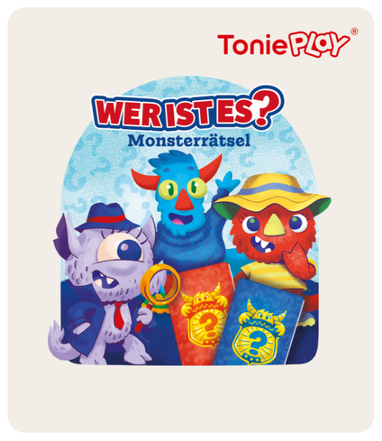Bild von VÖ 10.09.2026 Tonieplay Game M - Wer ist es?: Monsterrätsel  - 11004508