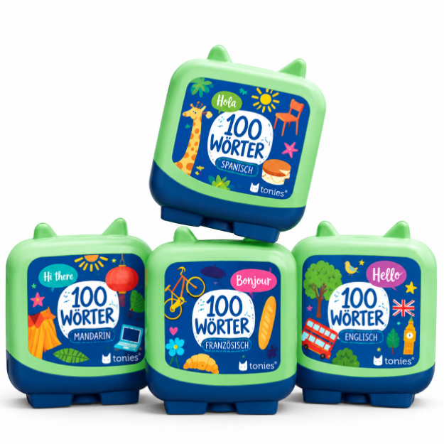 Bild von VÖ 08.10.2026 Tonies - Pocket Tonies Set - 100 Wörter in den Sprachen dieser Welt - 11004871