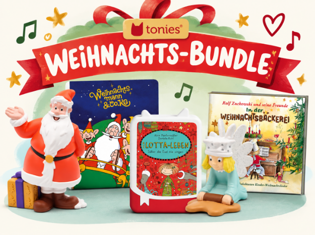 Bild von VÖ BUNDLE -  Es Weihnachtet sehr!- 3er Set - Weihnachtsmann & Co. KG + In der Weihnachtsbäckerei + Book Tonie Lotta Leben